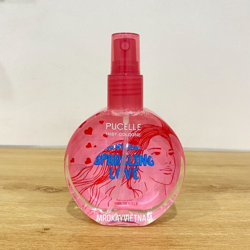 Nước hoa xịt thơm body trẻ em Pucelle Mist Cologne