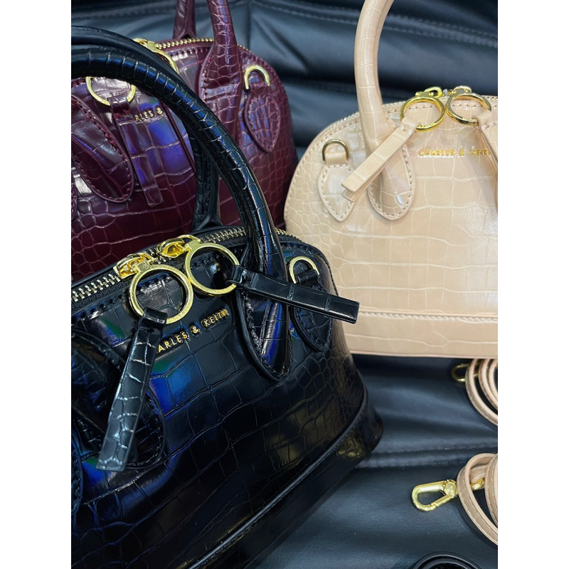 Túi cnk Vân cá sấu size 22