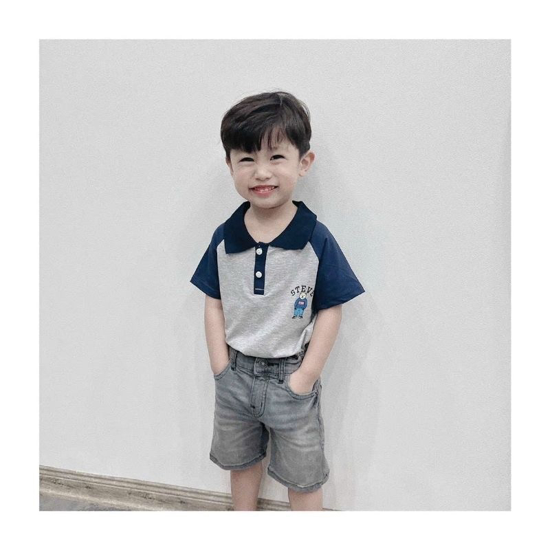 Set 2 Áo Polo Bé Trai