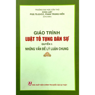 Sách - giáo trình luật tố tụng dân sự - quyển i: những vấn đề lý luận chung