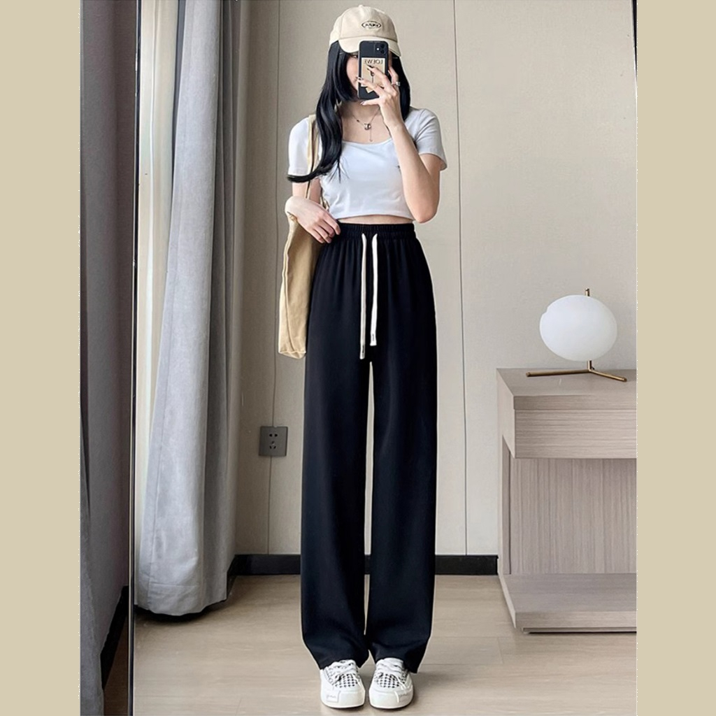 Quần ống Suông Rộng Nhung Tăm cao cấp, có Bigsize 105KG, hot trend thu đông năm nay