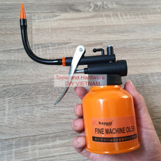 Bình châm nhớt vịt dầu 250ml bình xịt dầu nhớt bằng thép hãng KAPUSI japan