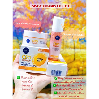 KEM DƯỠNG / SERUM NIVEA Q10 ENERGY