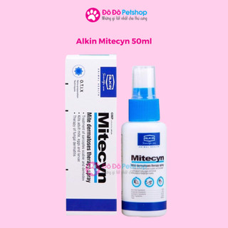 Alkin Mitecyn - Thuốc trị ghẻ nấm cho chó mèo.