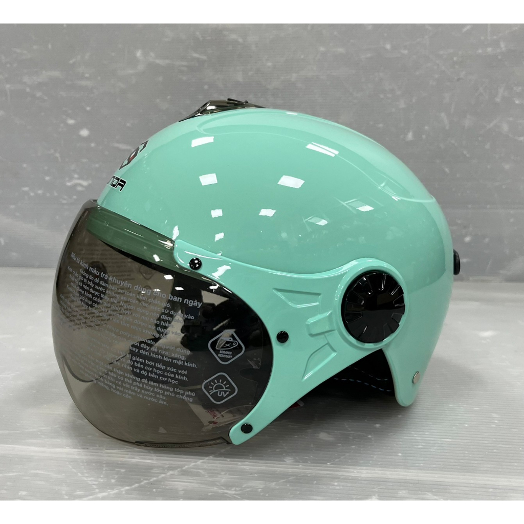 Mũ bảo hiểm nửa đầu 1/2 Sunda 136B_hàng chính hãng