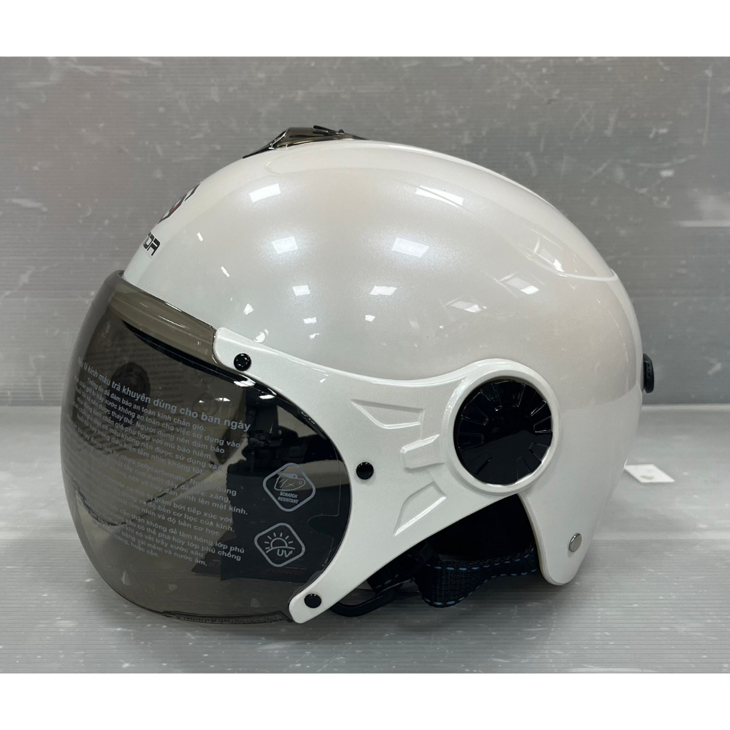Mũ bảo hiểm nửa đầu 1/2 Sunda 136B_hàng chính hãng