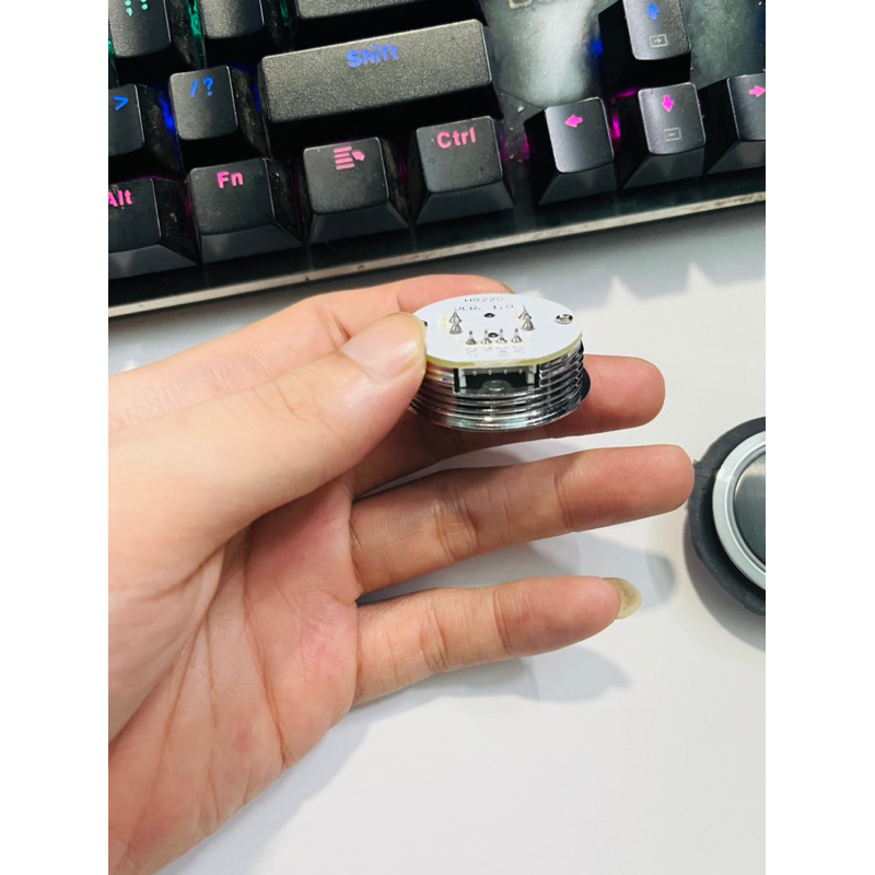 ❤️🌈Nút Bấm Tròn Thang Máy LED Đỏ Phi 32,8mm