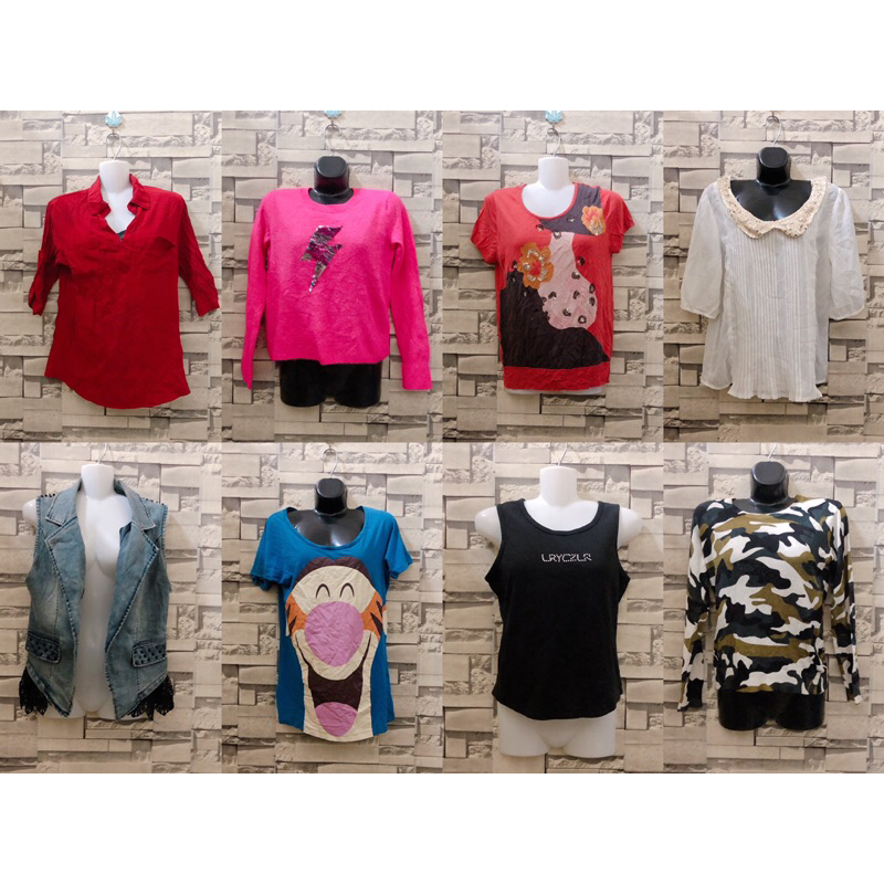 UP  14-9 HÀNG  LỖI size S-M dưới 52kg Áo secondhand hàng đuôi đồ si 2hand hàng thùng