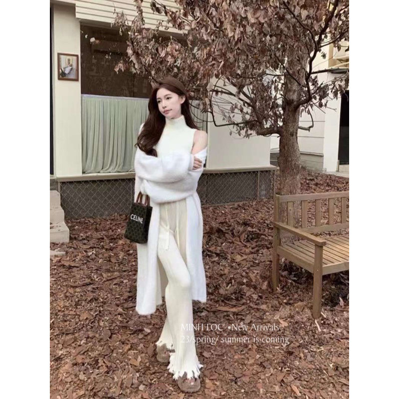 Set len lông thỏ 3 món