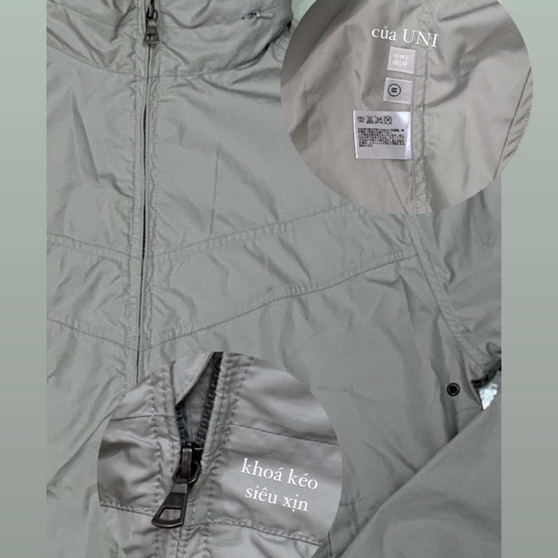 Áo Khoác Gió 2hand UNI 🎉
