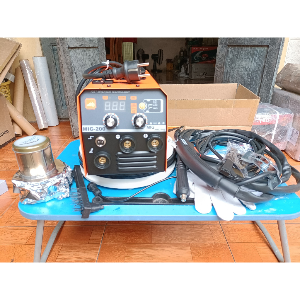 Máy Hàn Mig Jasic 200 Không Dùng Khí - Hàn được cả Que Và Vật Liệu Mỏng