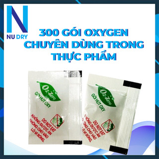 COMBO 300 Gói hút ẩm  Oxygen hút ẩm Thực phẩm, dùng cho Bánh Trung Thu,các loại bánh, cá khô, chống ôi thiu NU DRY