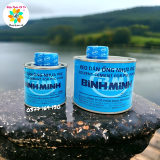 Keo dán ống nhựa ống nước Bình Minh 200gram 500gram