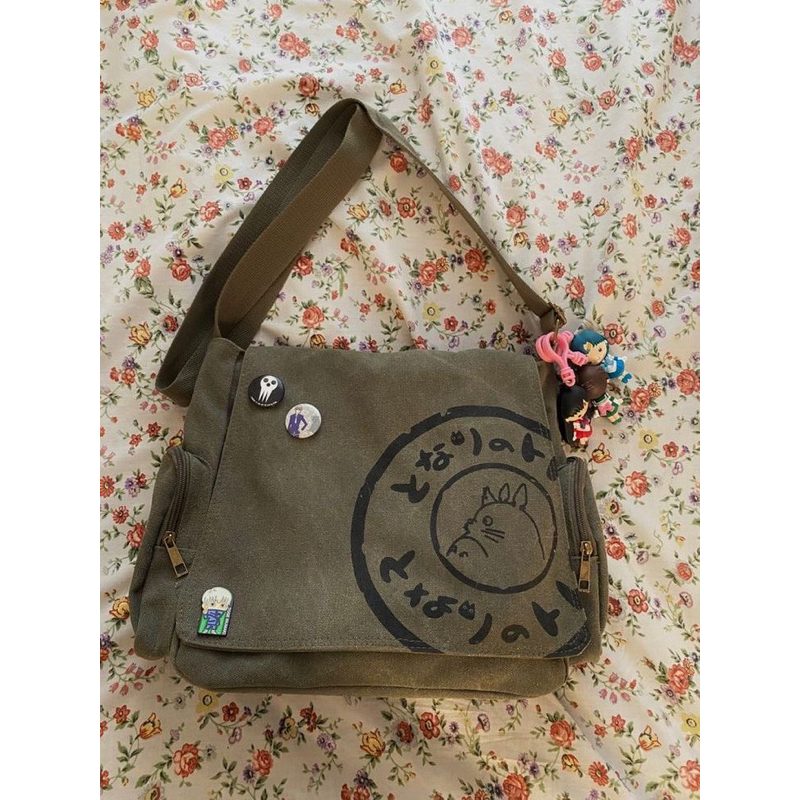 TÚI ĐEO CHÉO TOTORO VINTAGE y2k unisex dễ thương