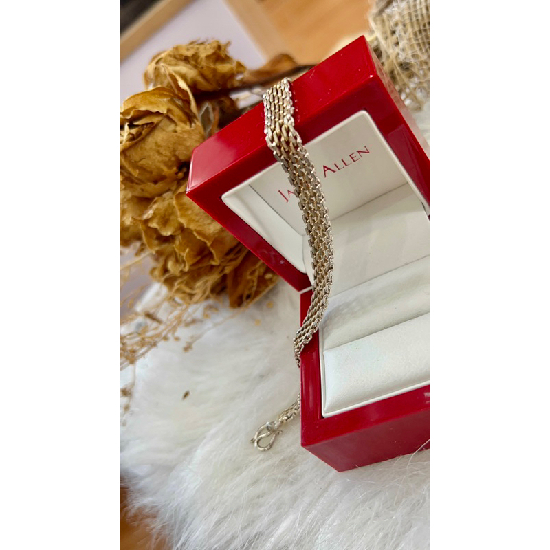 💎Vòng Tay BẠC THẬT DÁNG XÍCH NHUYỄN LẤP LÁNH
