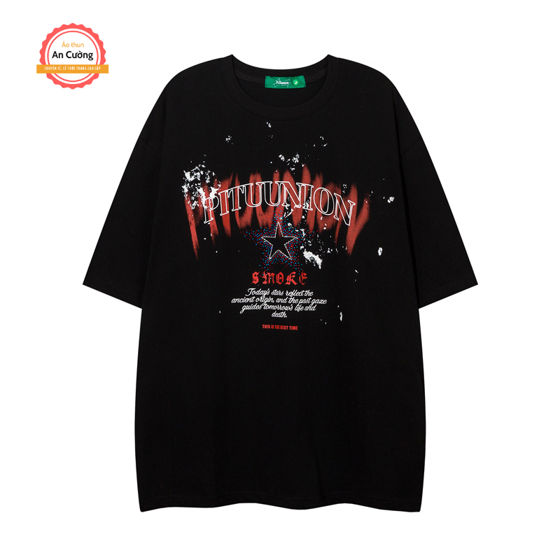 Áo thun nam, áo phông nam tay ngắn cổ tròn chất cotton dày dặn thoáng mát ATN036 - Áo thun An Cường