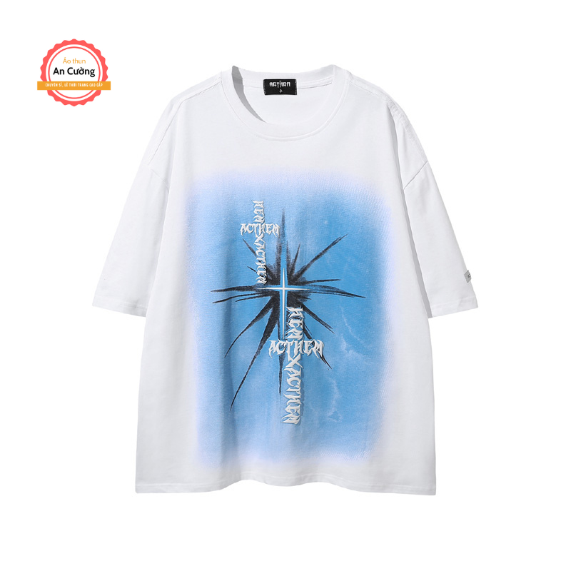 Áo thun nam, áo phông nam tay ngắn cổ tròn chất cotton dày dặn thoáng mát ATN038 - Áo thun An Cường