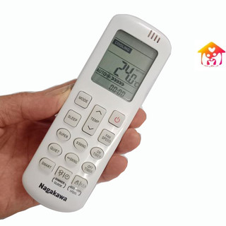 Điều Khiển Điều Hòa Nagakawa Bánh Mỳ mẫu mới 2 chiều chất lượng cao
