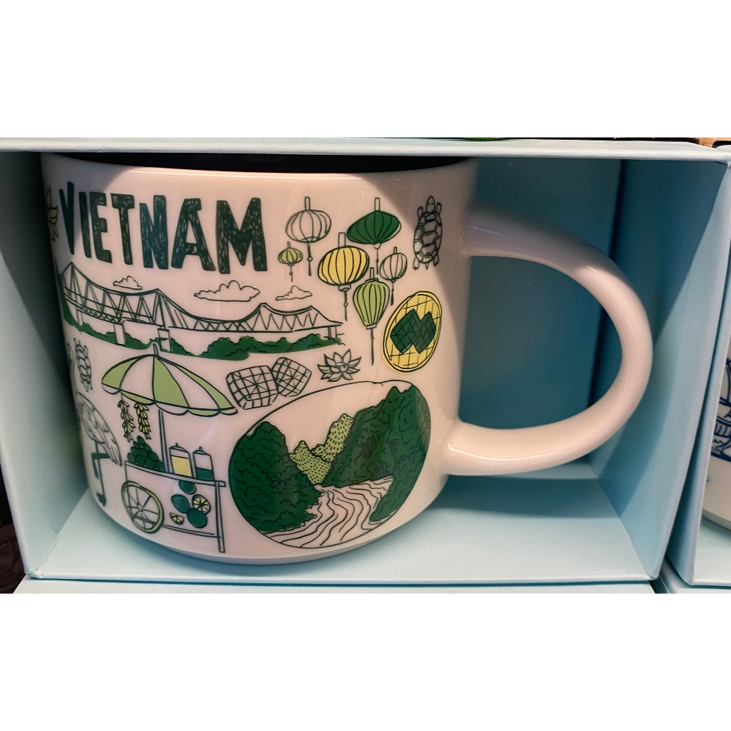 CỐC VIỆT NAM SỨ STARBUCKS 414 ML