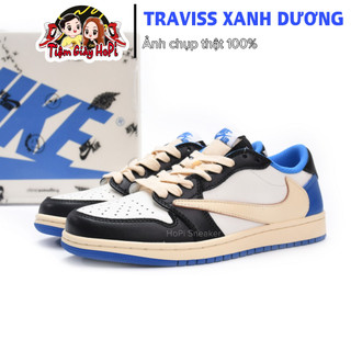 Giày Sneaker JD_Traviss Xanh Dương. giày thể thao nam nữ Full Box Bill I HoPi Sneaker