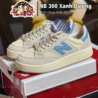 Giày sneaker nb_300 xanh dương. nb 300 xanh dương full box bill i hopi sneaker