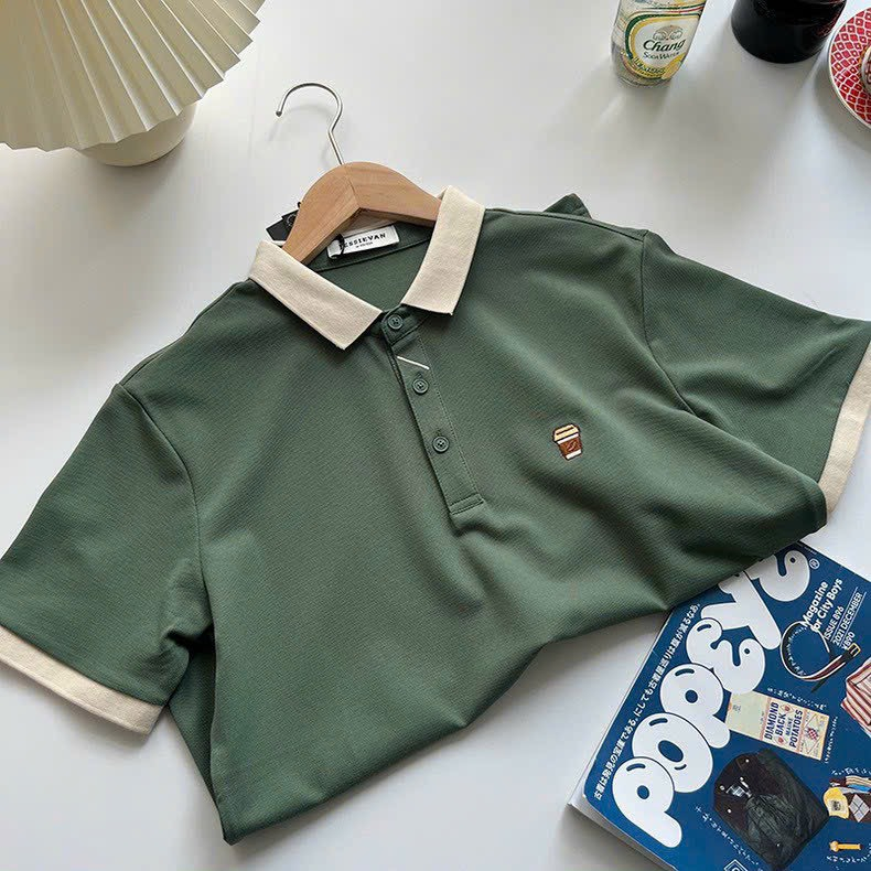 Áo polo nam nữ unisex có cổ , vải mềm, co giãn, mặc siêu mát REMMY