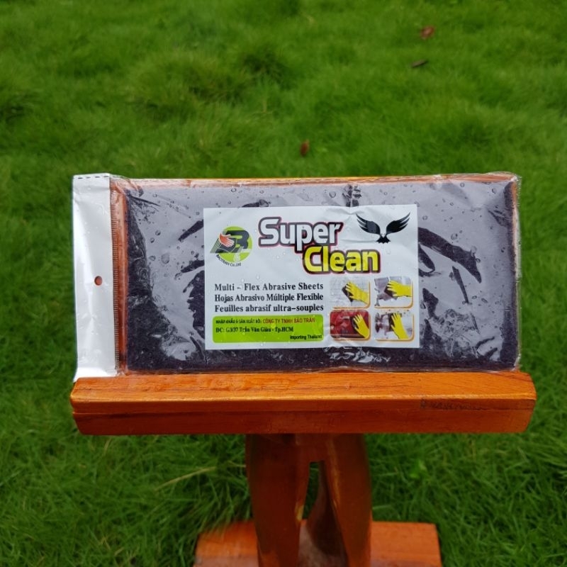 10 MIẾNG CƯỚC TÍM LAU CHÙI ĐA NĂNG - SUPER CLEAN