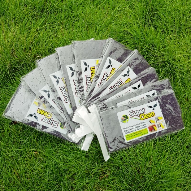 10 MIẾNG CƯỚC TÍM LAU CHÙI ĐA NĂNG - SUPER CLEAN