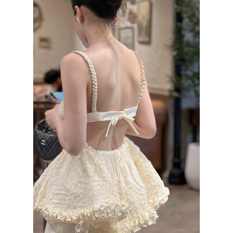 SÉT ÁO 2 DÂY + QUẦN VÁY - J05067