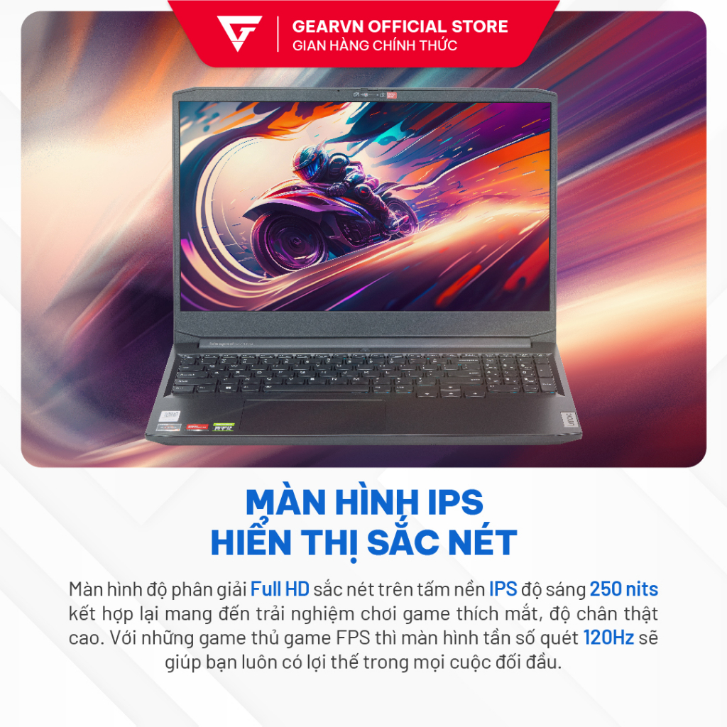 Laptop Lenovo Ideapad Gaming 3 15IAH7 82S9006YVN | BigBuy360 - bigbuy360.vn
