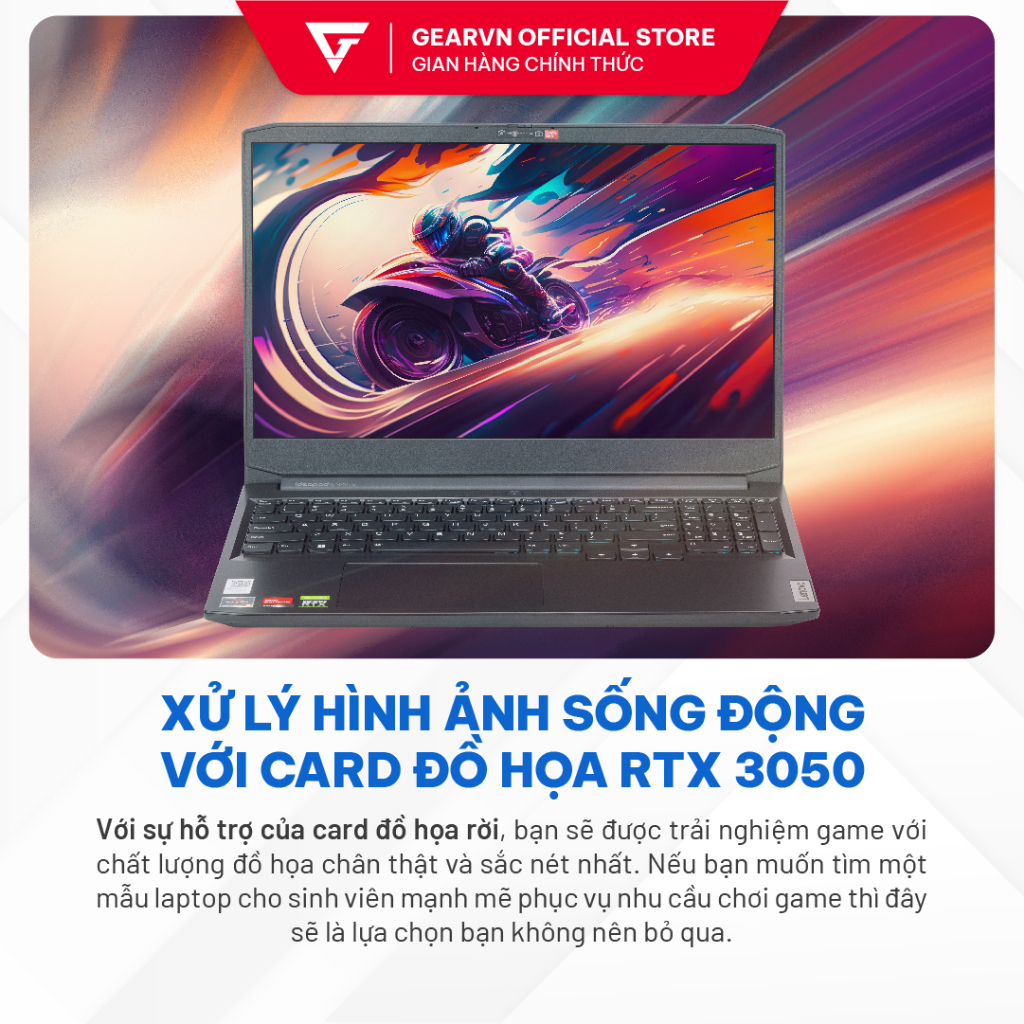 Laptop Lenovo Ideapad Gaming 3 15IAH7 82S9006YVN | BigBuy360 - bigbuy360.vn