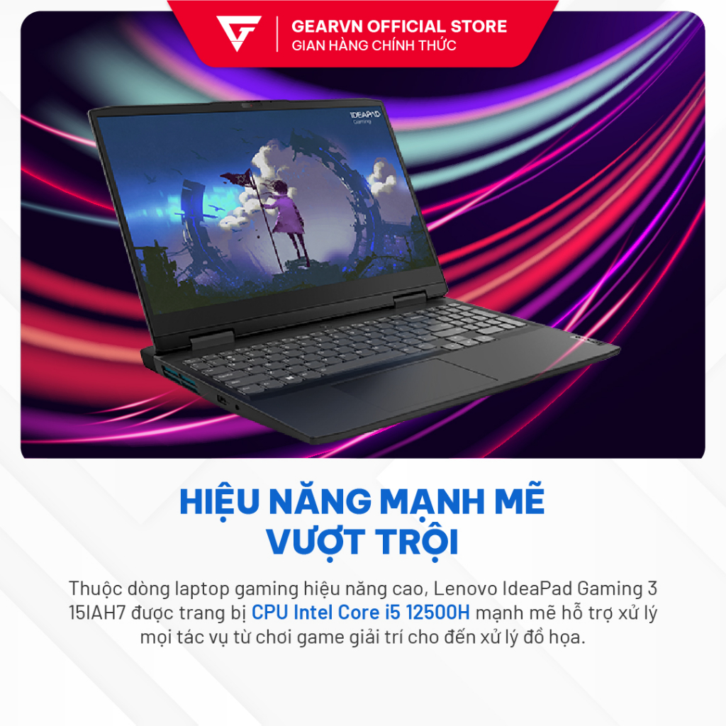 Laptop Lenovo Ideapad Gaming 3 15IAH7 82S9006YVN | BigBuy360 - bigbuy360.vn