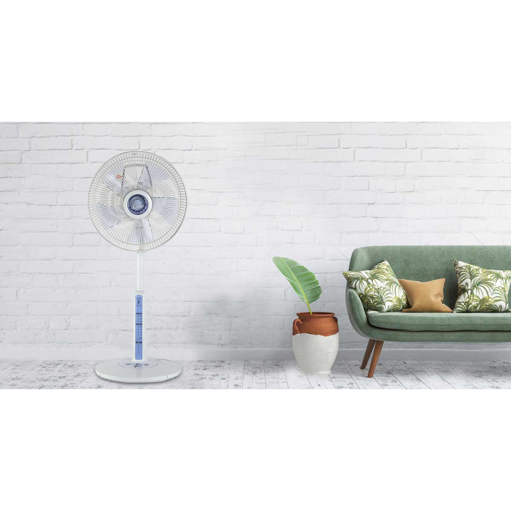 Quạt Lửng Mitsubishi R12-MA - Màu Hồng - Màu Xanh - Hàng Chính Hãng - 38W - 5 cánh - 30cm