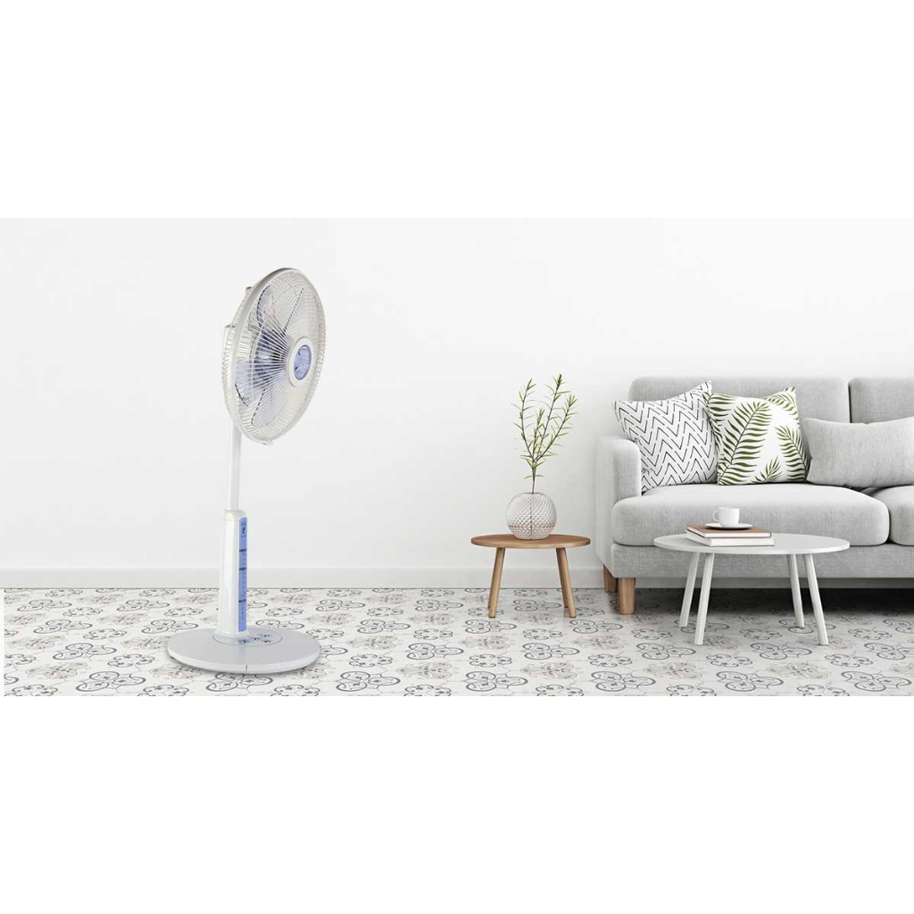 Quạt Lửng Mitsubishi R12-MA - Màu Hồng - Màu Xanh - Hàng Chính Hãng - 38W - 5 cánh - 30cm