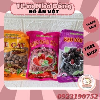 Kẹo dâu tây/dâu tằm/me cay đặc sản Đà Lạt