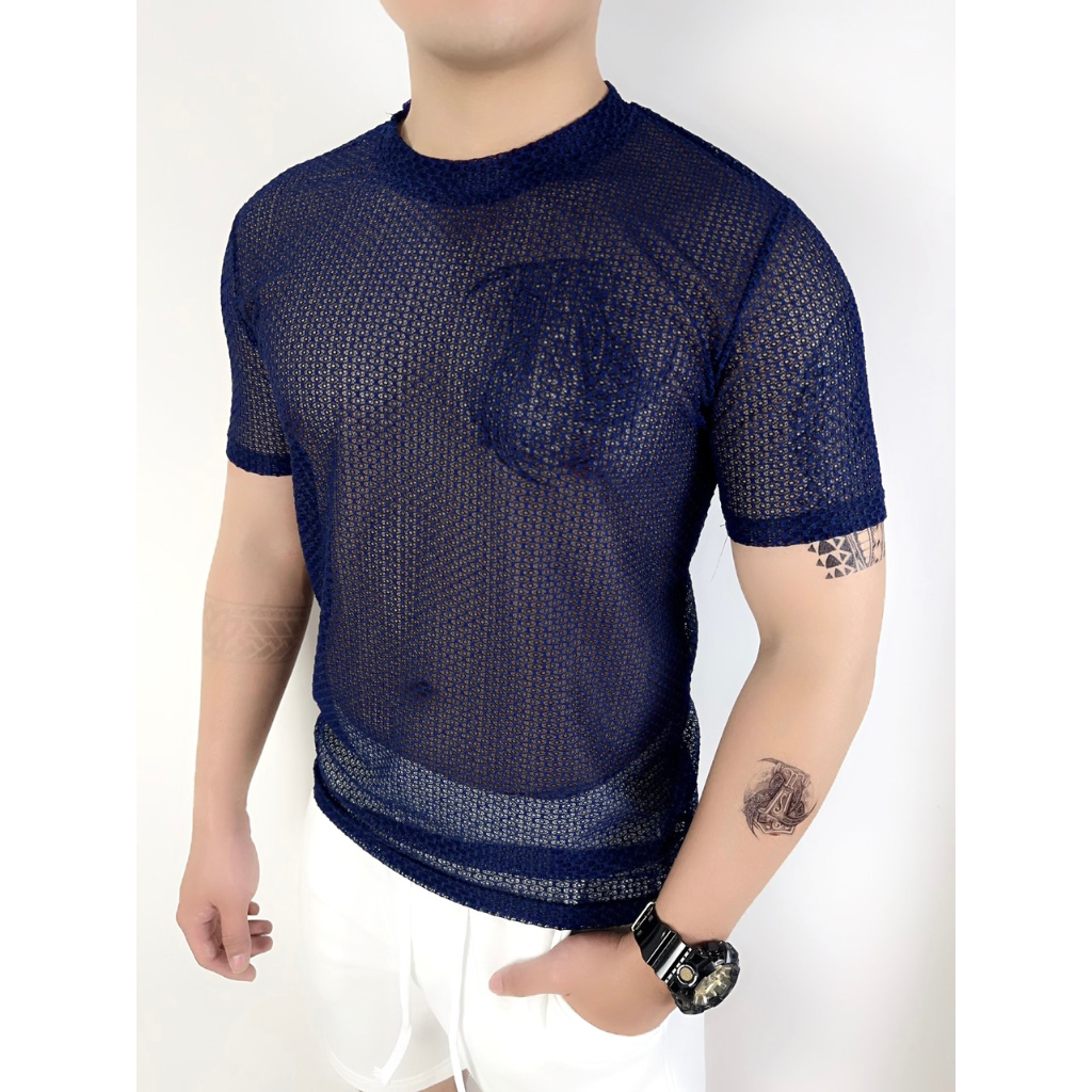 Áo thun lưới tay ngắn nam QCSHOP  aln01