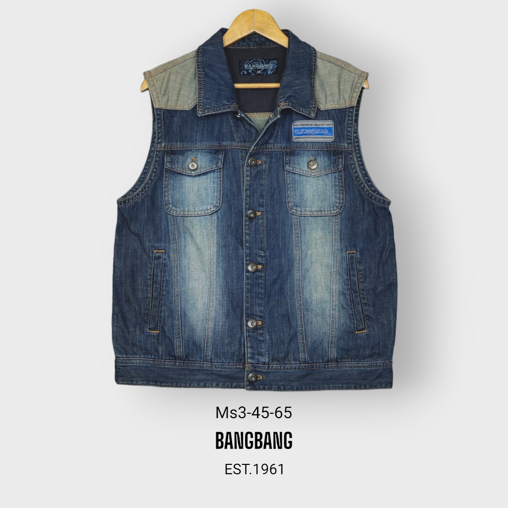 Áo gile  jean unisex 2nd