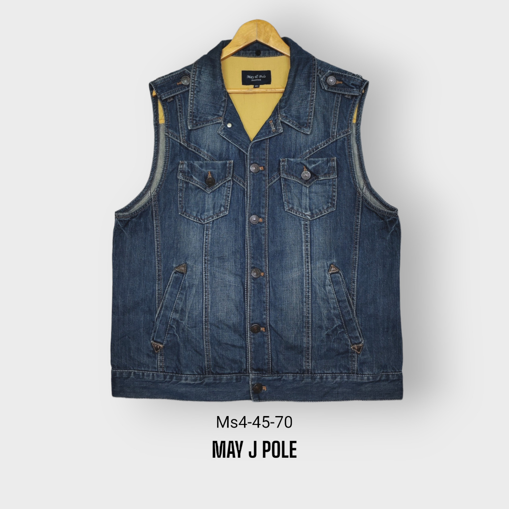 Áo gile  jean unisex 2nd