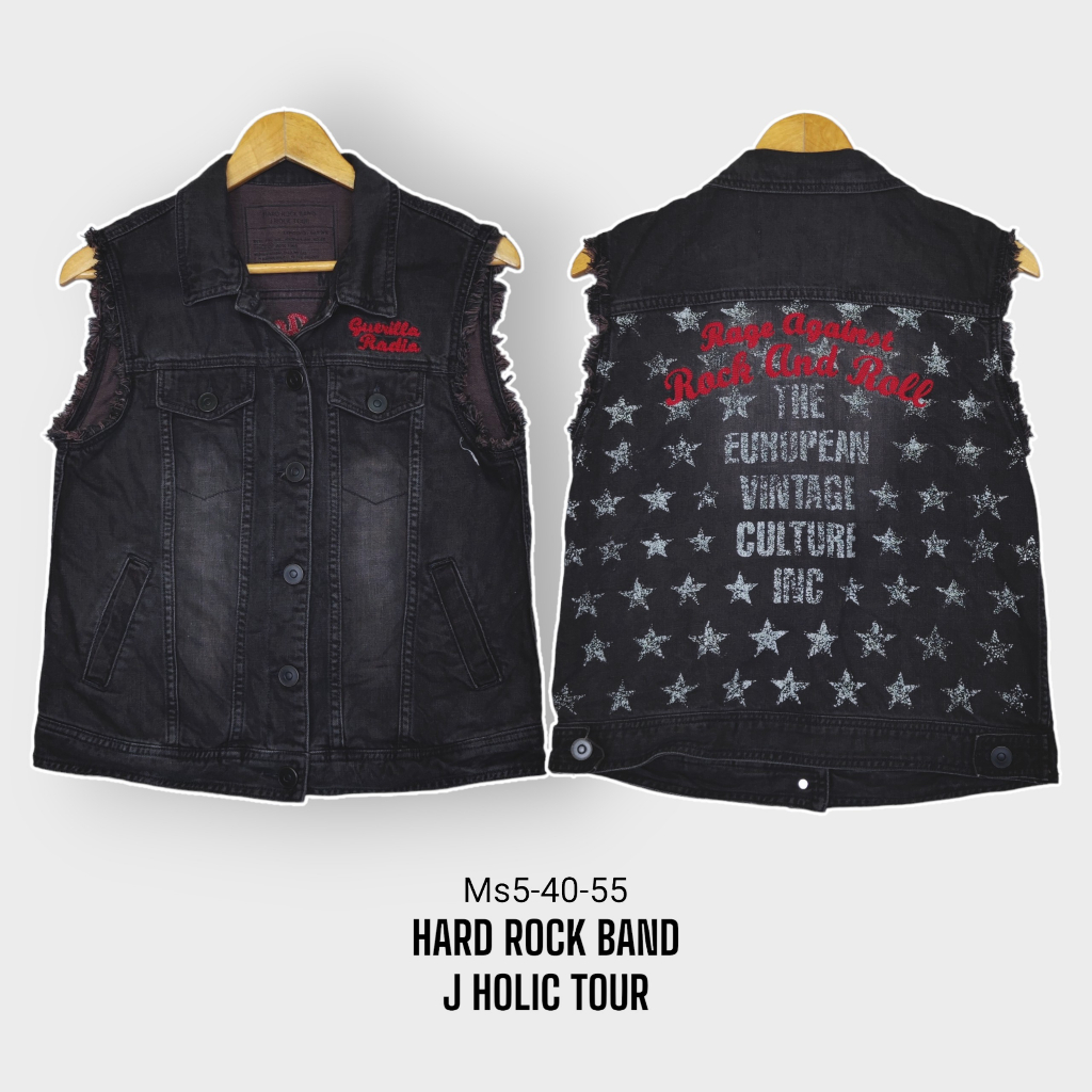 Áo gile  jean unisex 2nd