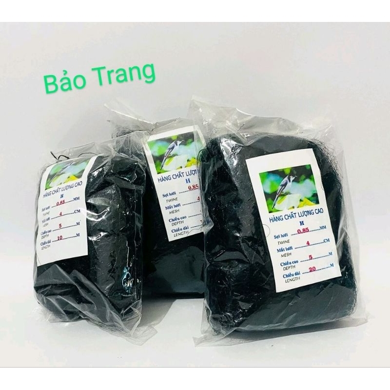Lưới bẫy chim tàng hình Thái Lan dùng bẫy chim khuyên, chào mào dễ dàng