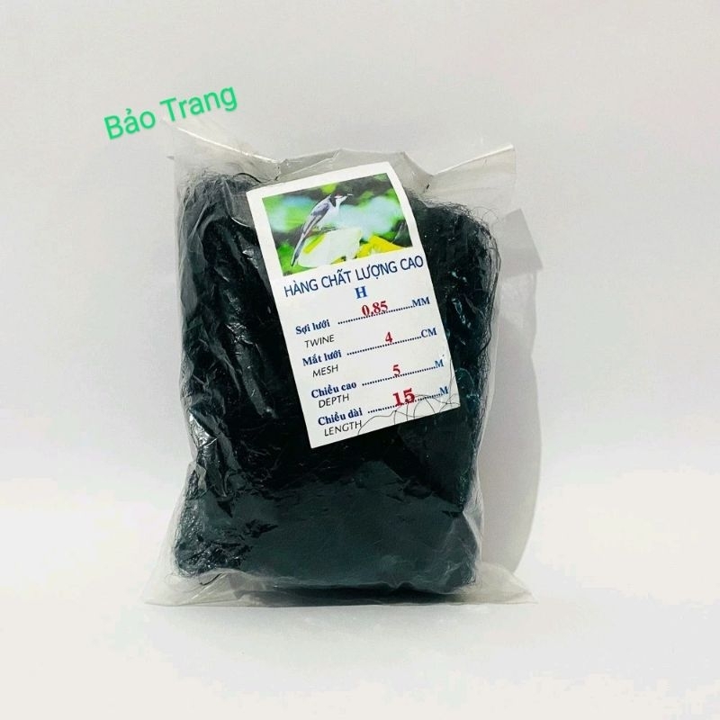 Lưới bẫy chim tàng hình Thái Lan dùng bẫy chim khuyên, chào mào dễ dàng