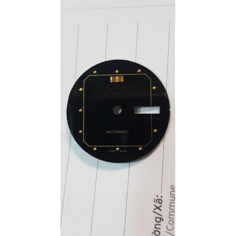 Mặt số đồng hồ SEIKO đường kính 28,3mm mới keng bị mất logo seiko thanh lý