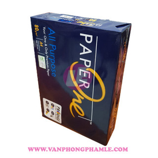 Giấy photo Paper One 80 A4 (Xấp 500 Tờ)