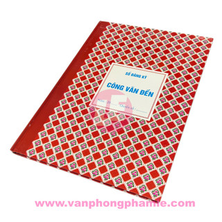 Sổ đăng ký công văn đến