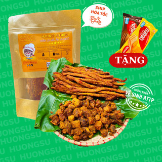 Combo khô bò que+khô bò viên 500g bò khô loại i đậm vị thịt bò tươi không chất bảo quản đạt chuẩn atvstp hươngsu food