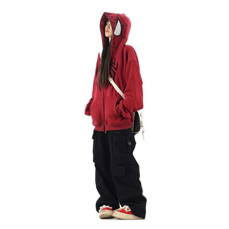 Áo Hoodie Nỉ Unisex Form Rộng SPIDERMAN001 Nhiều Màu - Pqk Boutique | BigBuy360 - bigbuy360.vn