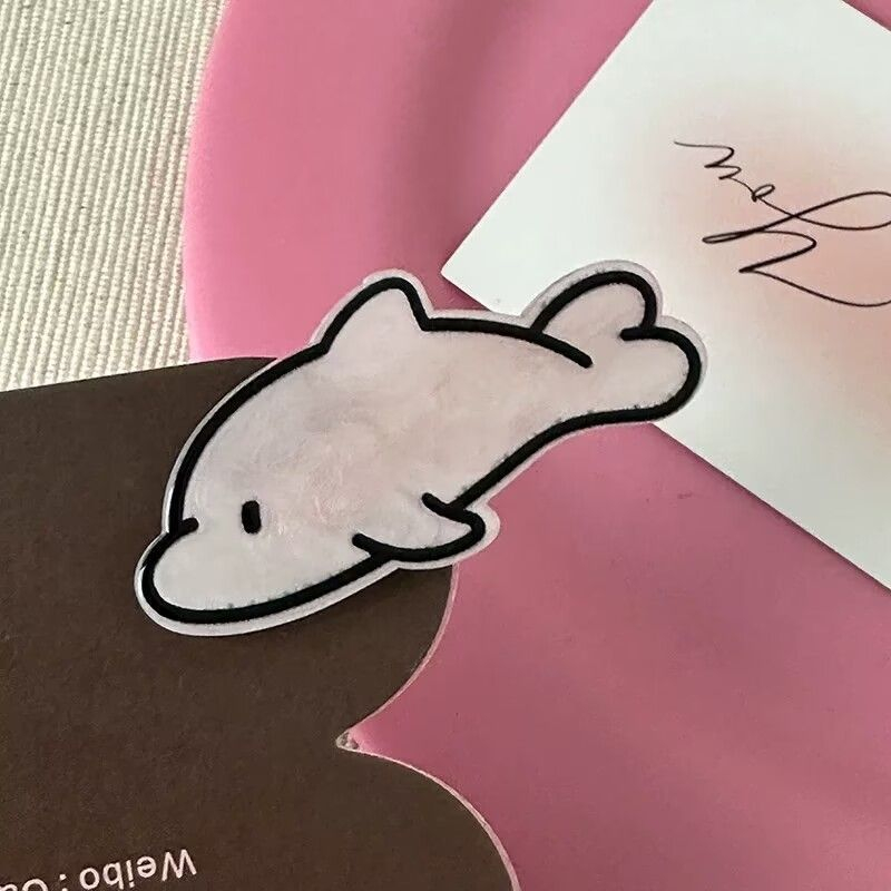 Kẹp Tóc Hình Xương Cá Nhỏ Dễ Thương Sáng Tạo Phong Cách Niche Ngọt Ngào