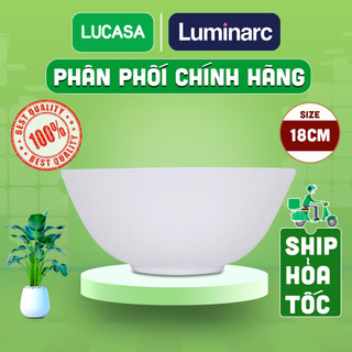 Bộ 6 tô thủy tinh cường lực luminarc diwali lines 18cm - bol1672 | phân phối chính hãng