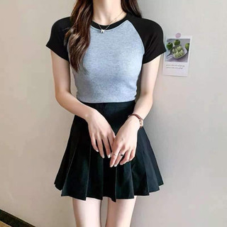 Áo thun RAPLAN phối màu chất thun gân đẹp- chuẩn form fit body
