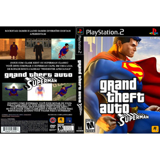 Đĩa game PS2, GTA Mod Super Man